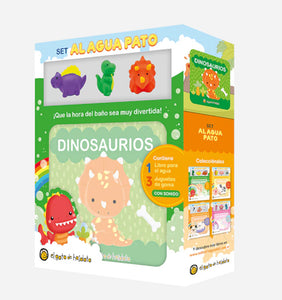 Dinosaurios Libro y Juguetes de Agua