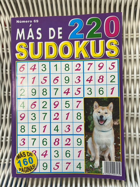 Más de 220 Sudokus