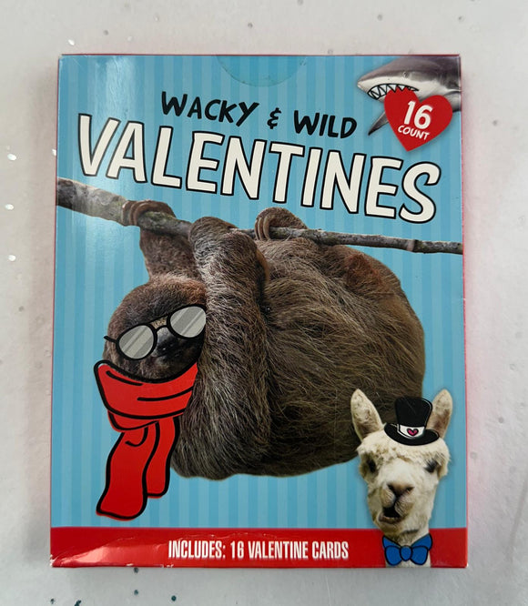 Wacky & Wild Valentines Card