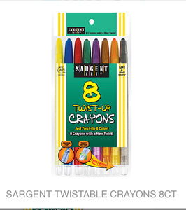 Twist - up crayons