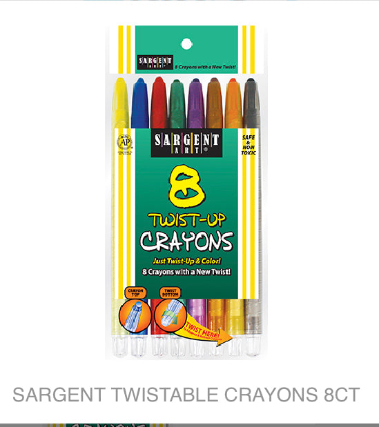 Twist - up crayons