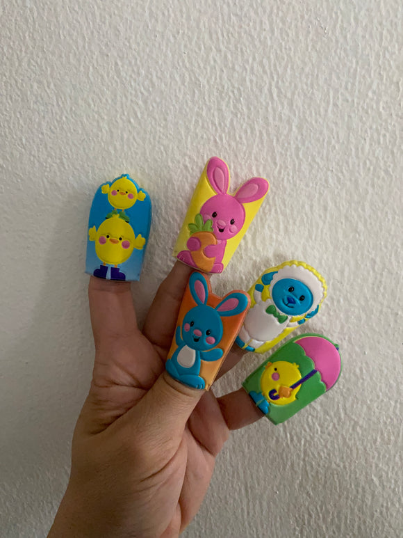 Easter Finger Puppets Set